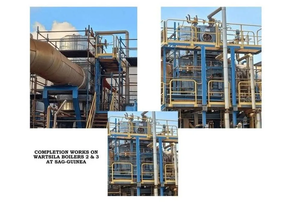 Boilers Wartsila SAG