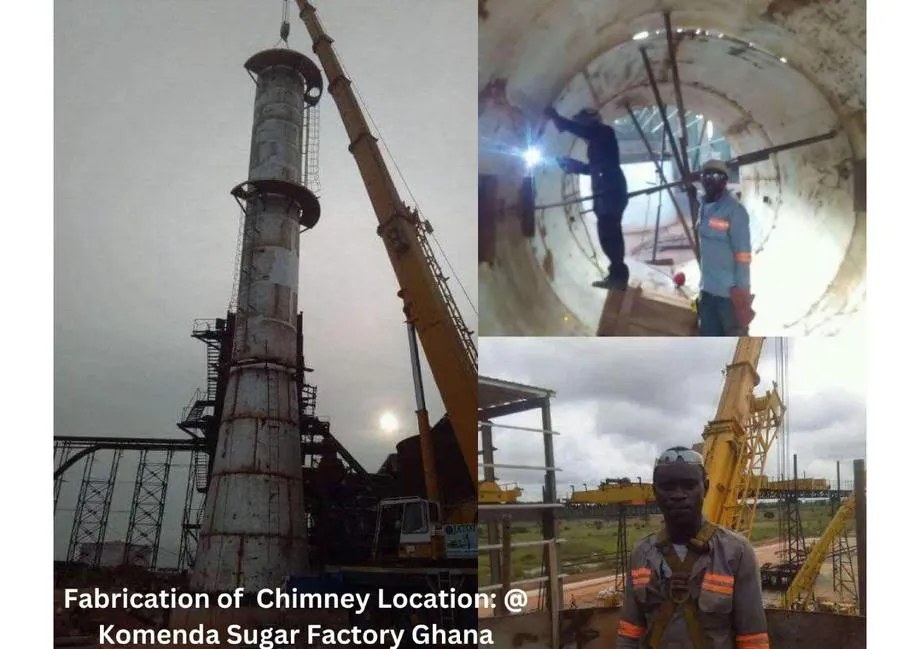Cheminée — Komenda Sugar Factory (Ghana)