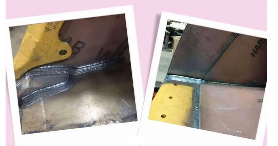Maintenance godets excavateur & chargeuse